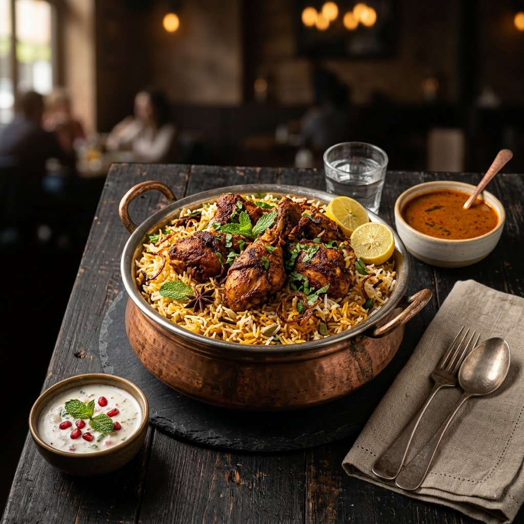 Chicken Fry Piece Biryani